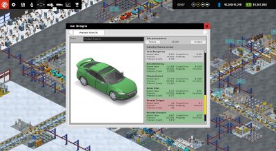 Production Line Car factory simulation